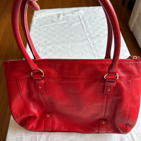 EUC - Kate Spade Red Handbag - Picture 5 of 8